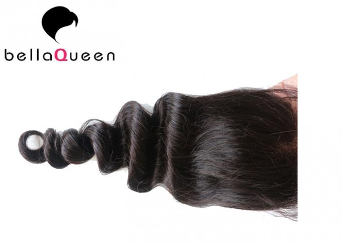 Full Head Virgin Lace Closure , Unprocessed 100% Remy Human Hair Lace Closure