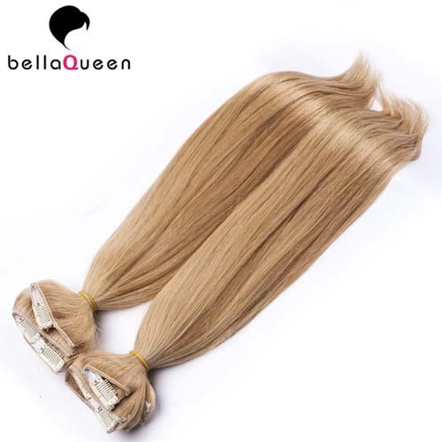 Brazilian Golden Blonde Straight Clip In Human Extension For Woman
