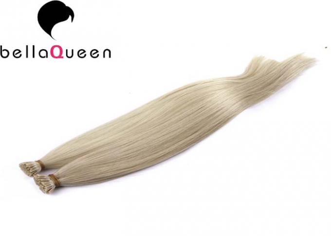 Double Drawn Virgin Hair Double Side Tip Hair Extensions With Pure Colors