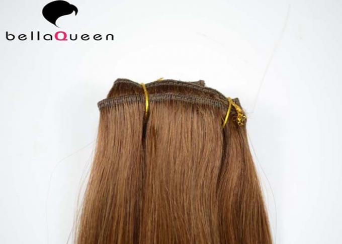 Clip In Straight Unprocessed Human Hair Extension For Black Women
