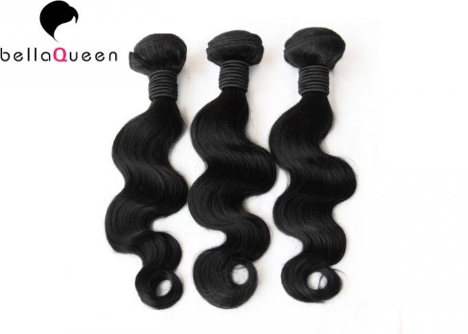 Brazilian Virgin Human Hair Extensions , 10"-30'' Body Wave 6A Hair Weaving