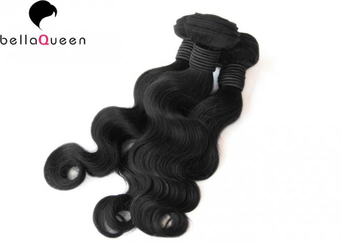 7A Grade Brazilian Virgin Human Hair Body Wave , Unprocessed Tangle Free Human Hair Weave
