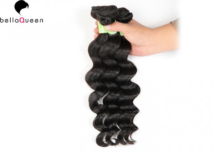 Grade 8A 3 bundles Brazilian Virgin Human Hair Loose Deep Wave Hair Weft For Girl