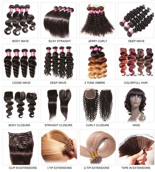Unprocessed Grade 7A 100% Malaysian Virgin Hair Curly Wave Hair Weaving