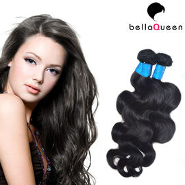 China Salon use Body Wave Natural Black Indian Virgin Hair Weft For Women supplier