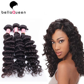 China Beauty Works Natural Black Deep Wave Hair Extension For Women supplier