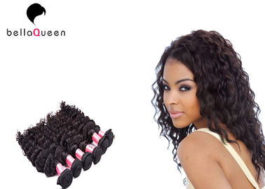 China Double Drawn Unprocessed Indian Curly Virgin Hair Extension , 100-105g supplier