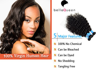 China 1B 100g Indian Deep Wave BellaQueen Straight Human Hair OEM/ODM supplier