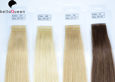 China Long Virgin Unprocessed 100% Human Hair Straight Tape Hair Extension supplier