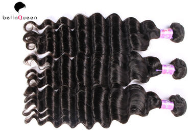 China Free Tangle Brazilian Virgin Unprocessed Remy Human Hair Weave For Deep Wave Weft supplier