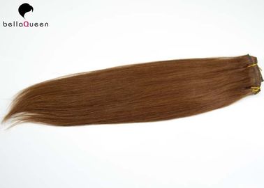 China 100% Unprocessed Straight Clip In Human Hair , Natural Black Human Hair supplier