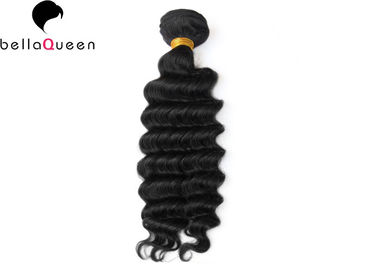 China 100 Gram Per Bundle Human Hair Weft European Virgin Hair Deep Wave Hair Extensions supplier
