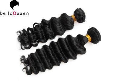 China Raw Unprocessed 100% Brazilian Double Drawn Hair Extensions Deep Wave Hair Weaves supplier