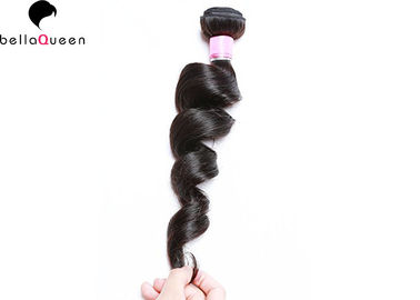 China No Shedding Grade 7A Natural Black Hair Extensions No Smell With Long Lifespan supplier