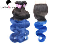 BellaQueen 4PCS One Set  Ombre Remy Hair Extensions Indian Remy Hair