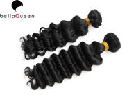 China Raw Unprocessed 100% Brazilian Double Drawn Hair Extensions Deep Wave Hair Weaves company