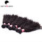 Grade 5A 6A 7A Brazilian kinky curly human hair sew in nylon for extension supplier