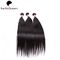 No Shedding Natural Black Silky Straight In European Virgin Human Hair For Beauty supplier