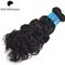 Unprocessed Natural Black Burmese Remy Hair , Water Wave Hair Extensions supplier
