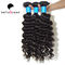 Unprocessed Natural black double drawn Human hair extensions , No tangle No Sheddding supplier