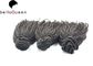 Kinky Curly Natural Black 1b Human Hair Extension For Black Women supplier