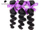 Loose Wave Peruvian Hair ,  Virgin Natural Black Hair Extensions Tangle-Free supplier
