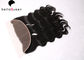 Unprocessed  Natural Black Human Hair Medium Parts Lace Closure For Women supplier