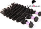 Deep Wave Natural Black 7A Grade Virgin Hair Weaving With No Shedding​ supplier