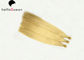 Long Lasting 613# Golden Blonde Flat Tip Hair Extensions With Full Ending supplier