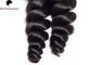 10&quot; to 30&quot;  Black 100% Human Hair Grade 7A Hair Extensions Loose Wave Virgin Hair supplier