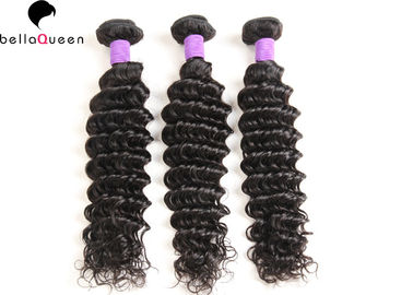China Deep Wave Unprocessed Brazilian Human Hair Weft Full End Without Split factory