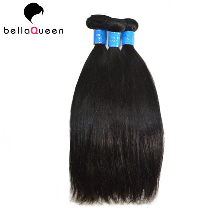 Fashion natural and golden Straight European Weft Hair Extensions Grade 6A