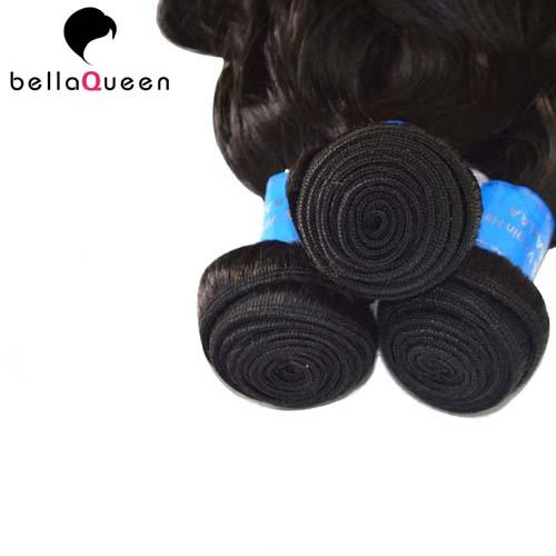 10 inch - 30 inch Unprocessed Natural Black Indian Virgin Hair Of Water Wave Style