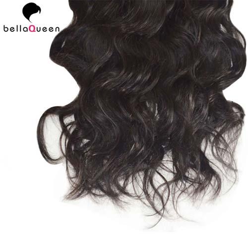 Natural Black Water Wave 100% Brazilian Human Hair Bundles For Hair Extension