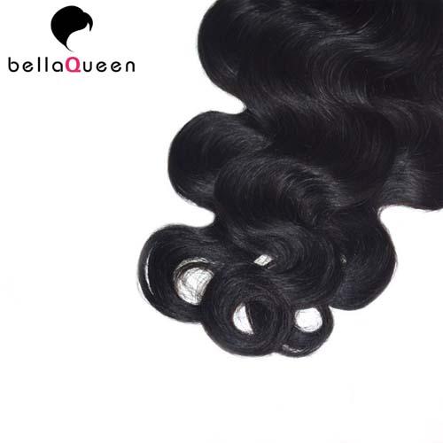 Full Cuticle And Tangle Free European Virgin Hair Natural Black Human Hair Weft