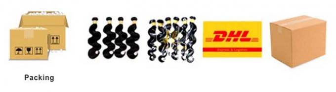 Tangle-Free 14 Inch 6A Remy Hair Steam Straight Crochet Braids With Human Hair