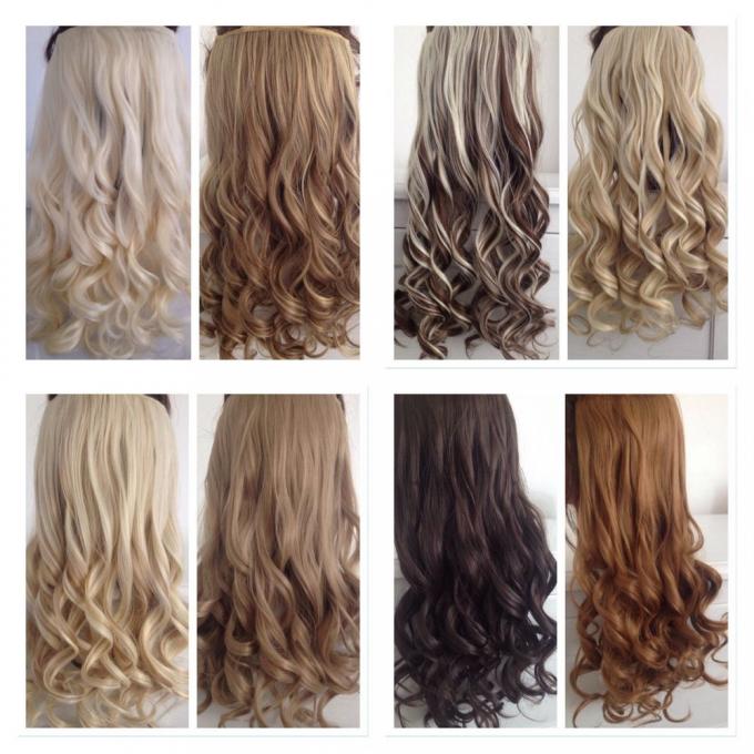 10 inch - 30 inch Grade 6A European Virgin Hair Extensions Double Weft for Woman