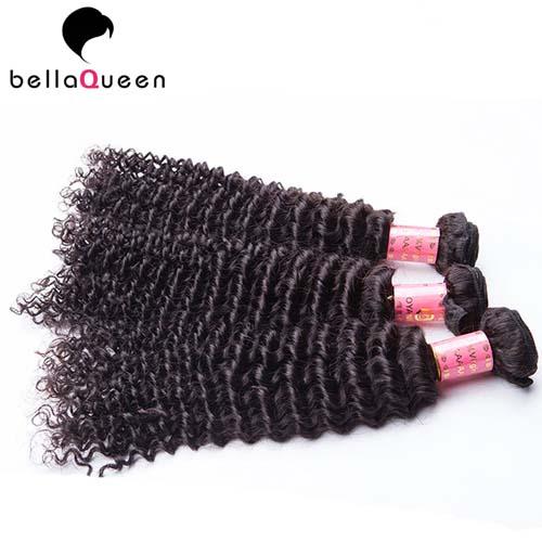 Real Tangle Free Mongolian Hair Extensions Natural Curly Human Hair Weave