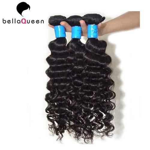 Virgin Double Drawn Hair Extensions Virgin Peruvian Deep Wave Hair Bundles