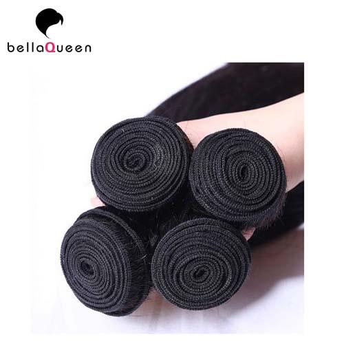 Straight Color 1B Malaysian Virgin Hair Weave Long Lasting Soft And Smooth