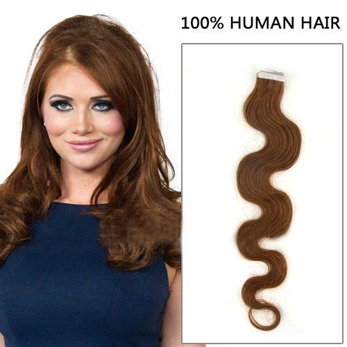 Brazilian Body Wave Virgin Remy Tape Hair Extension , 14 - 28 inch