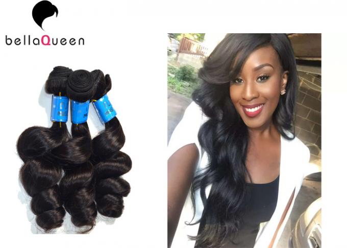 Raw 8A Grade Brazilian Virgin Hair Extensions One Donor Human Unprocessed Hair