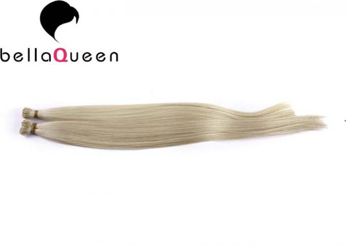 Double Drawn Virgin Hair Double Side Tip Hair Extensions With Pure Colors