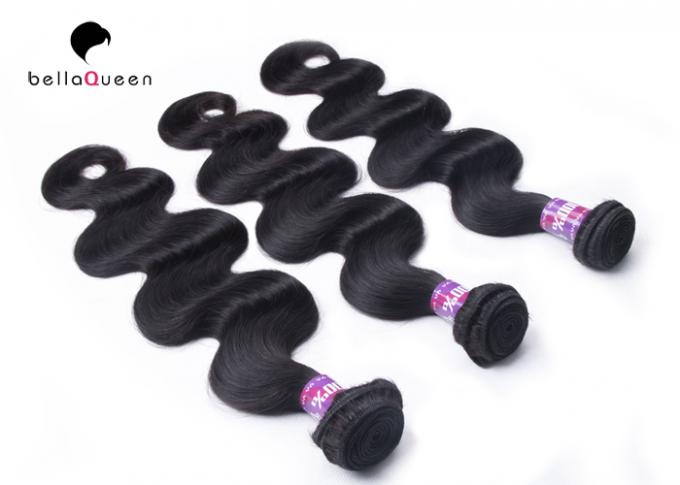 Natural Grade 7A Virgin Hair Remy Brazilian Hair Weave Full Cuticle