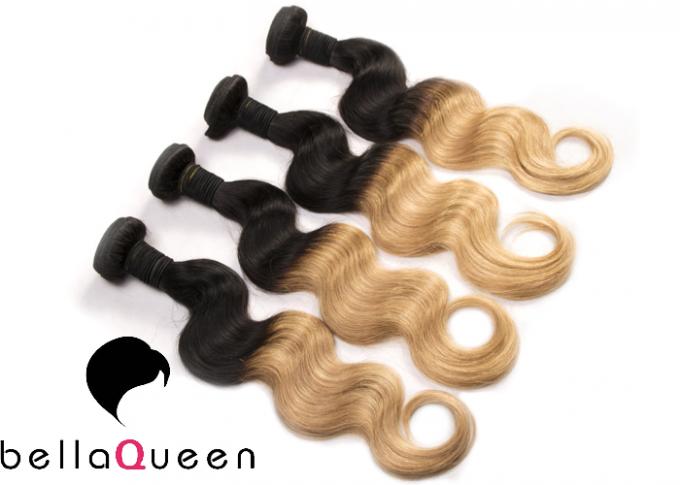 Ombre Body Wave Brazilian Virgin Human Hair 10-32" For Black Women