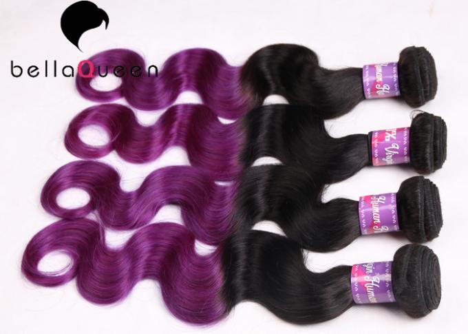 Professional Brazilian 6a Remy Curly Body Wave Hair Extension / Human Hair Weave