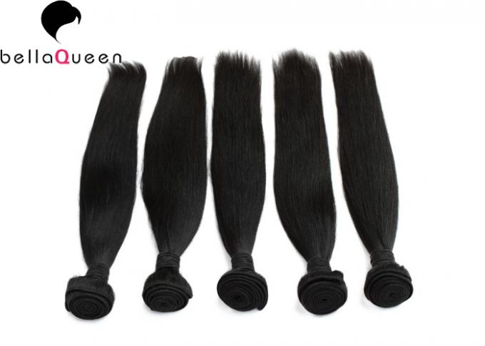 BellaQueen 6A Remy  Indian Human Hair Extensions , Straight Human Hair Bundles