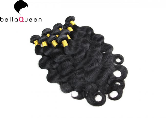 Full End Brazilian Human Hair Bundles Chemical Free Human Hair Extension