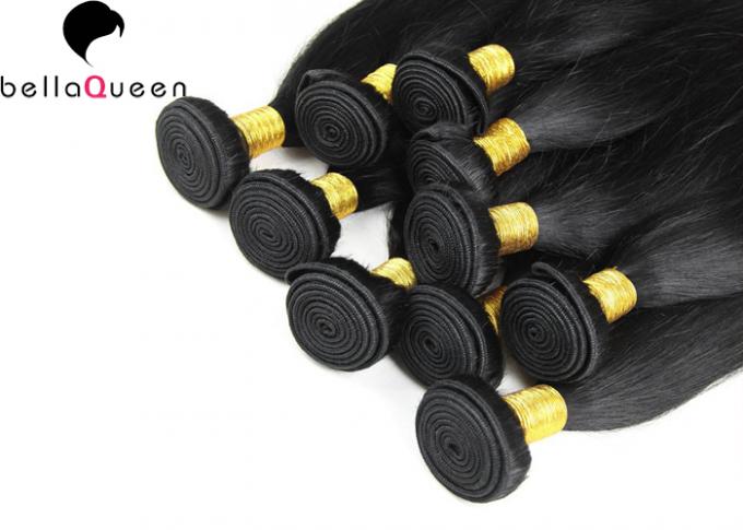 8 Inch - 30 Inch Straight Brazilian Human Hair Extensions Full Ending Double Drawn Weft