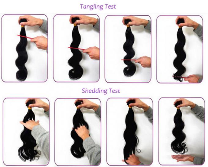 7A Grade 100% Brazilian Human Hair Extensions Silky Straight No Shedding No Tangle